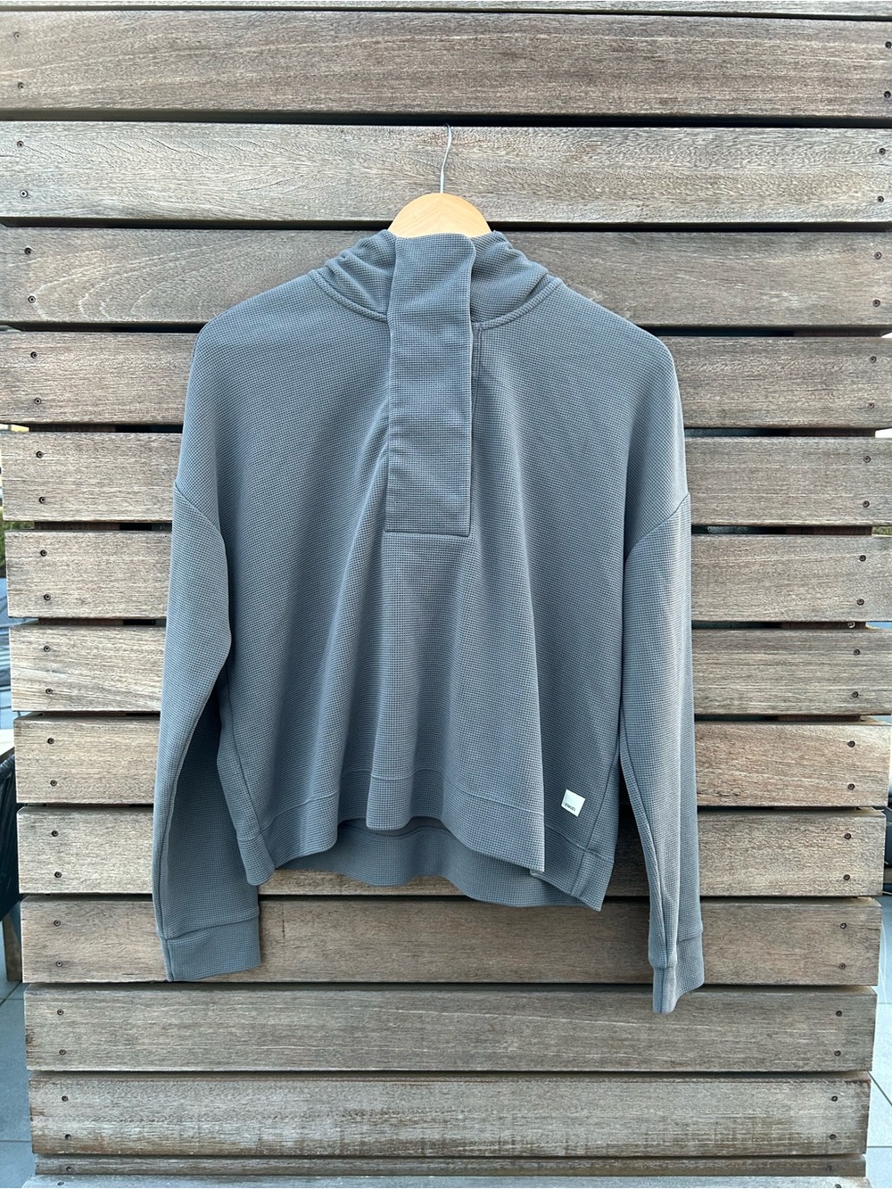 VUORI BAYVIEW THERMAL HOODIE Quarter Snap | Size Small